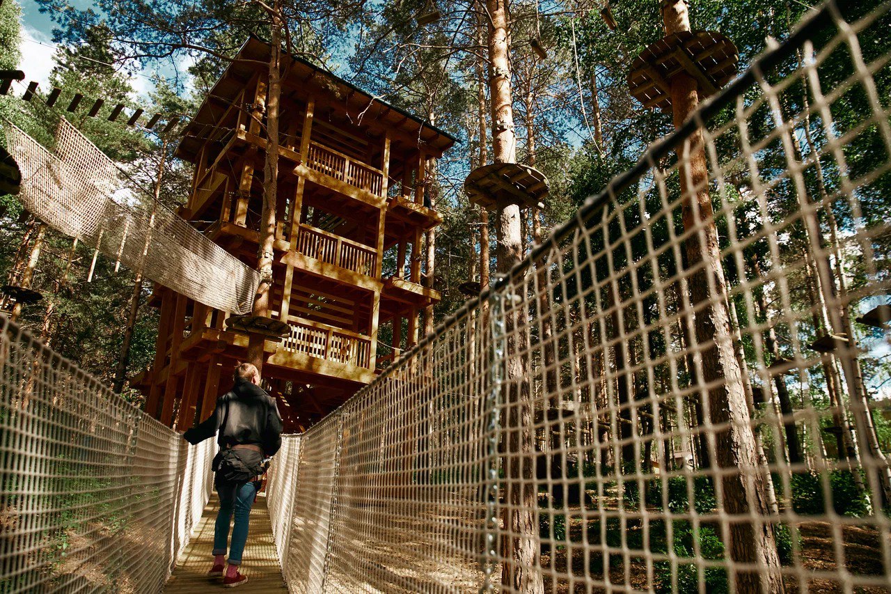 Веревочный парк Sequoia