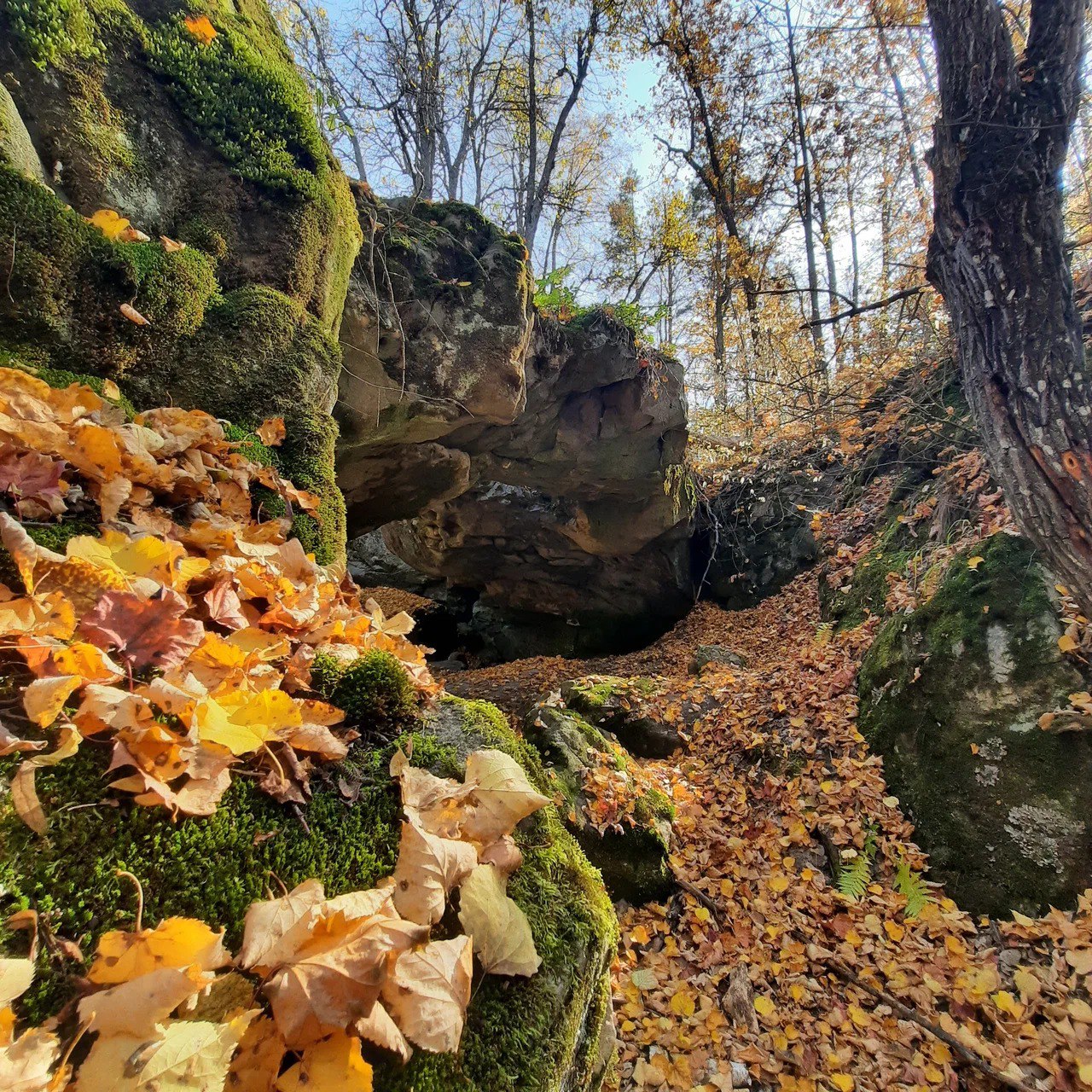 Красногуляевские пещеры