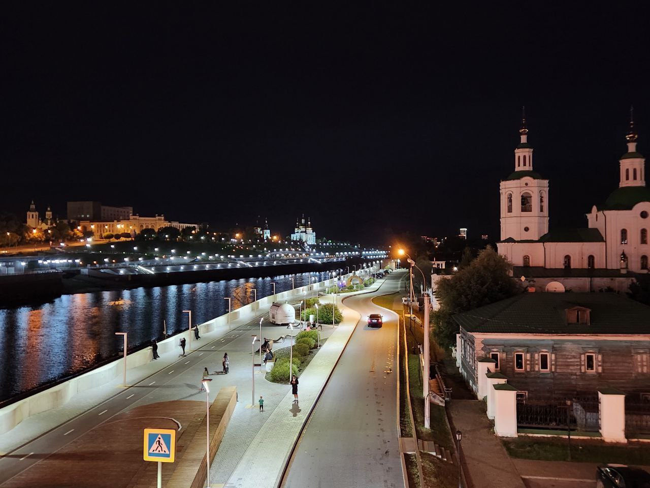 Ночная Тюмень