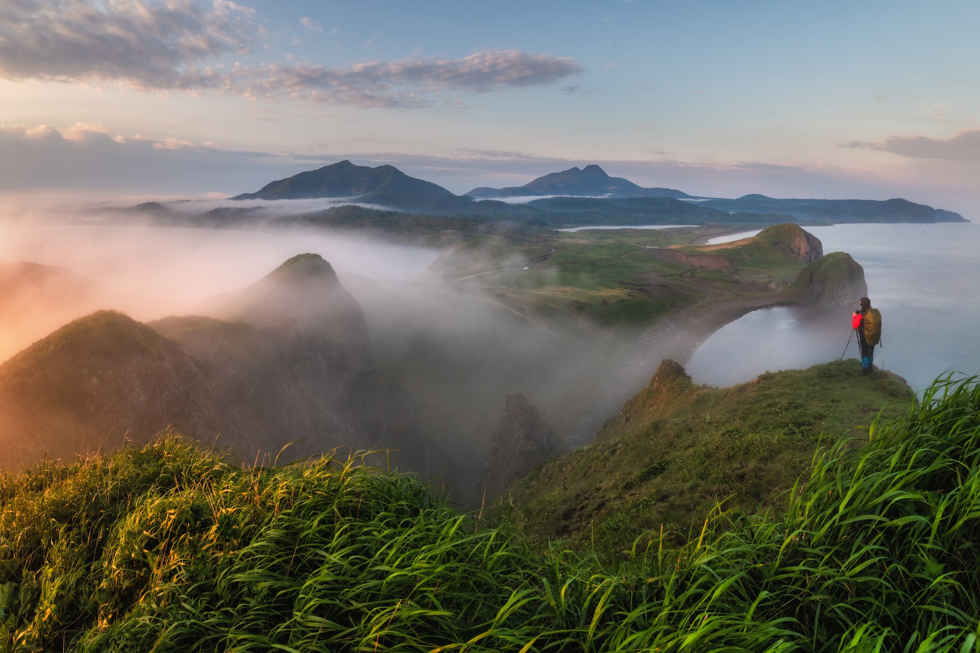 Лагунное озеро, Кунашир