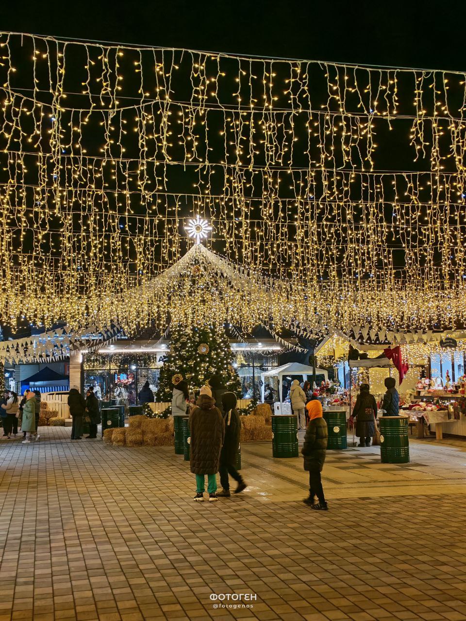 Новогодняя ярмарка в Беслане