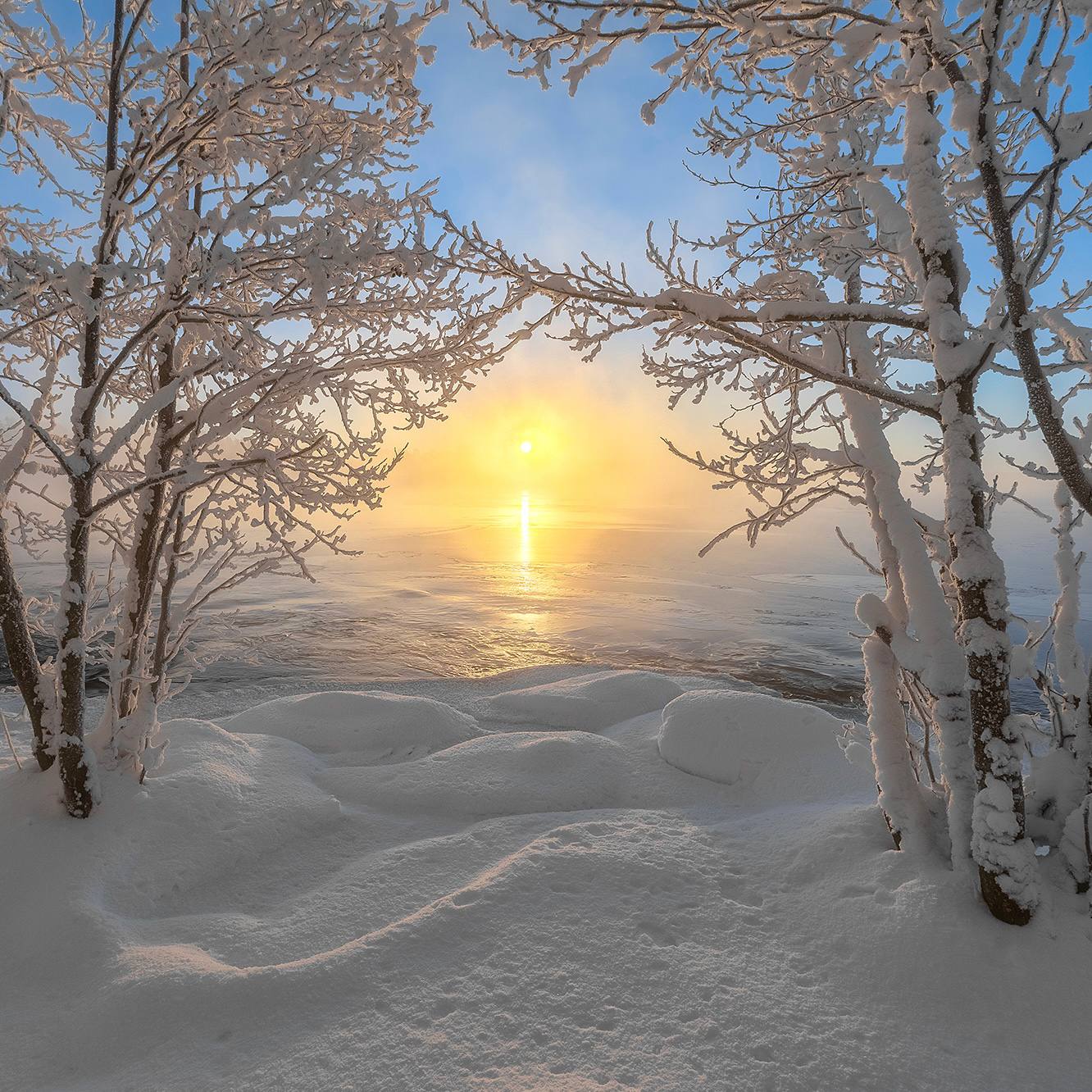 Река Вуокса у Лосево