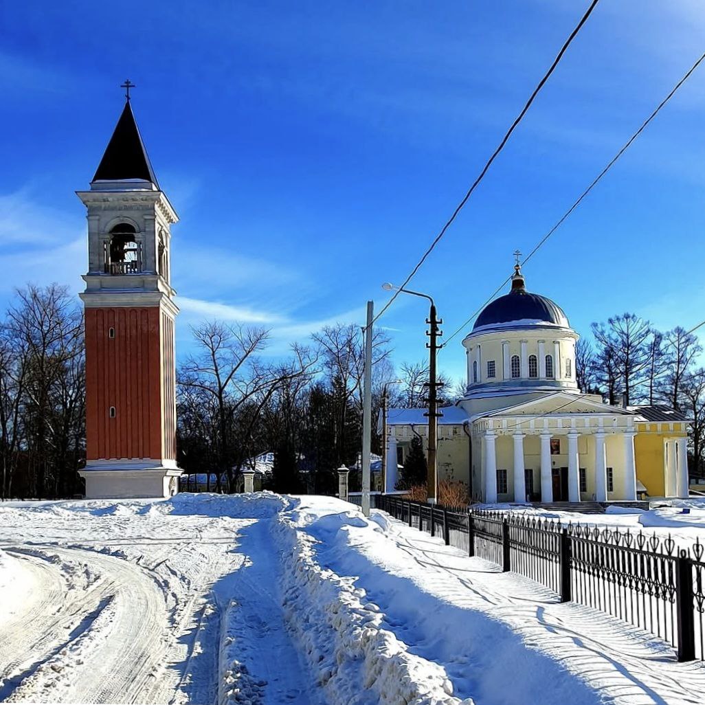 Кампанила в усадьбе Хомякова