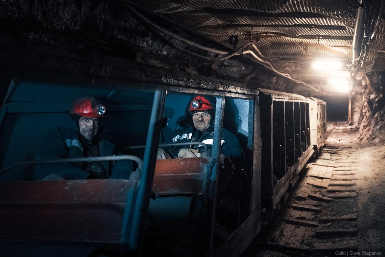 Шахта на Шпицбергене