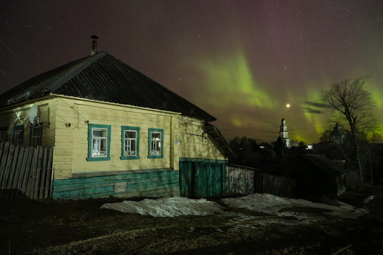 Северное сияние, Кировская область