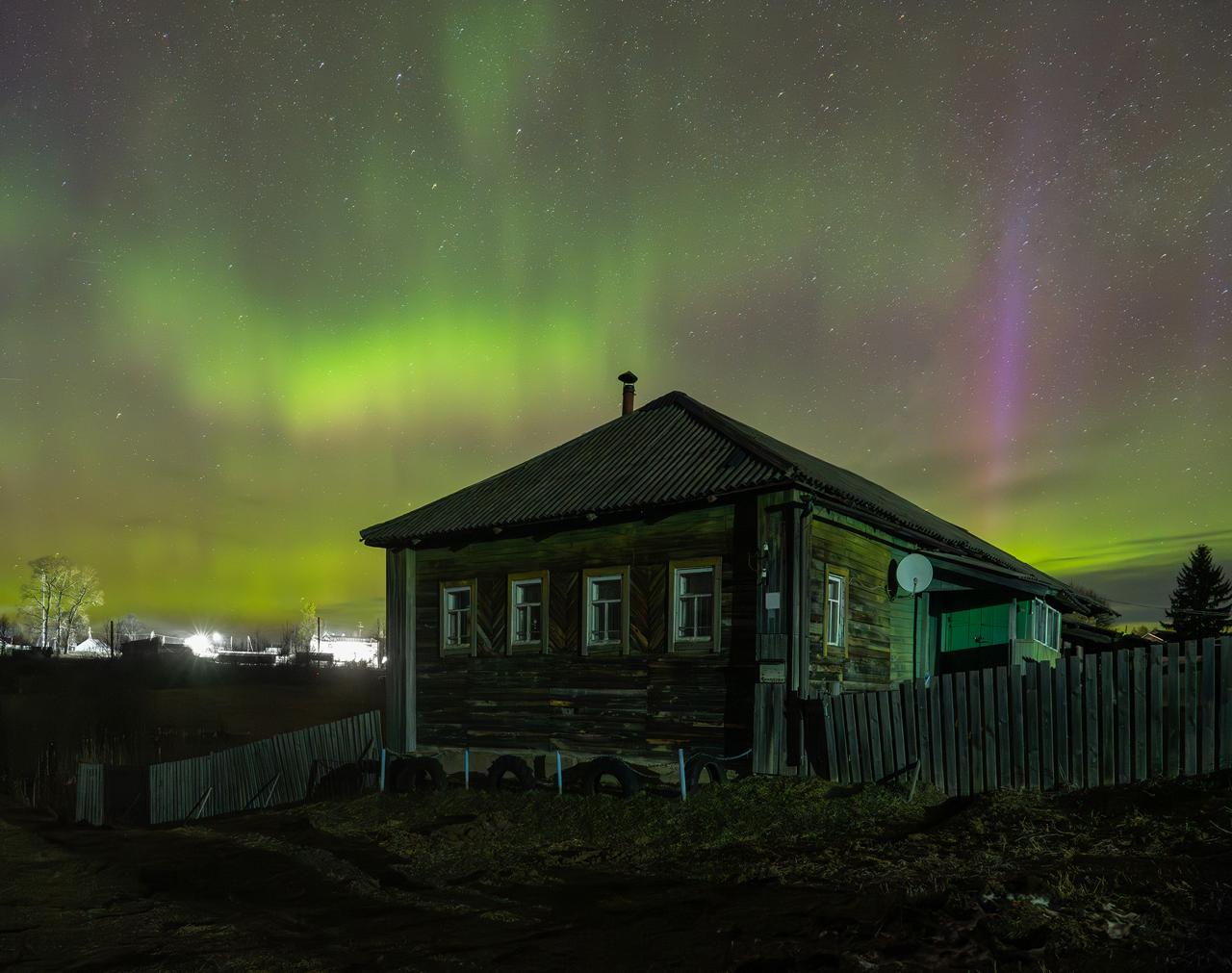 Северное сияние, Кировская область