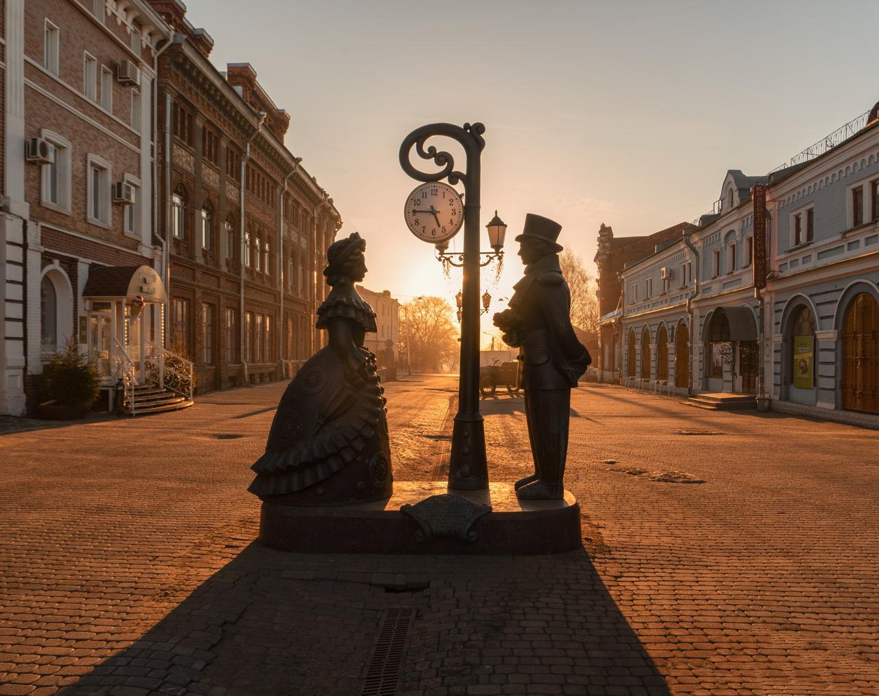 Закат на Вятке в Кирове
