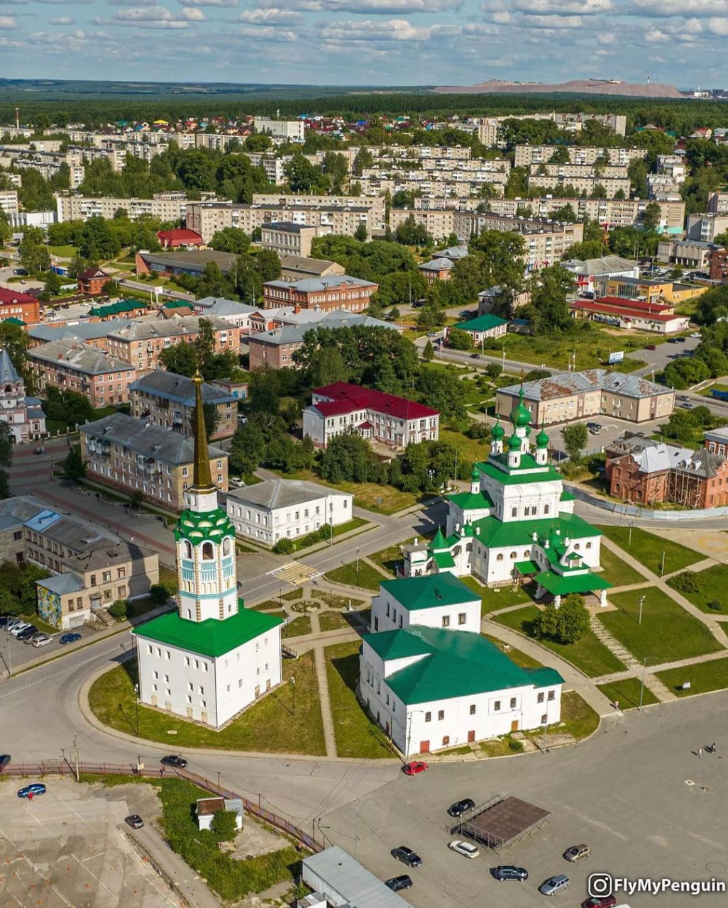 Соборная площадь, Соликамск