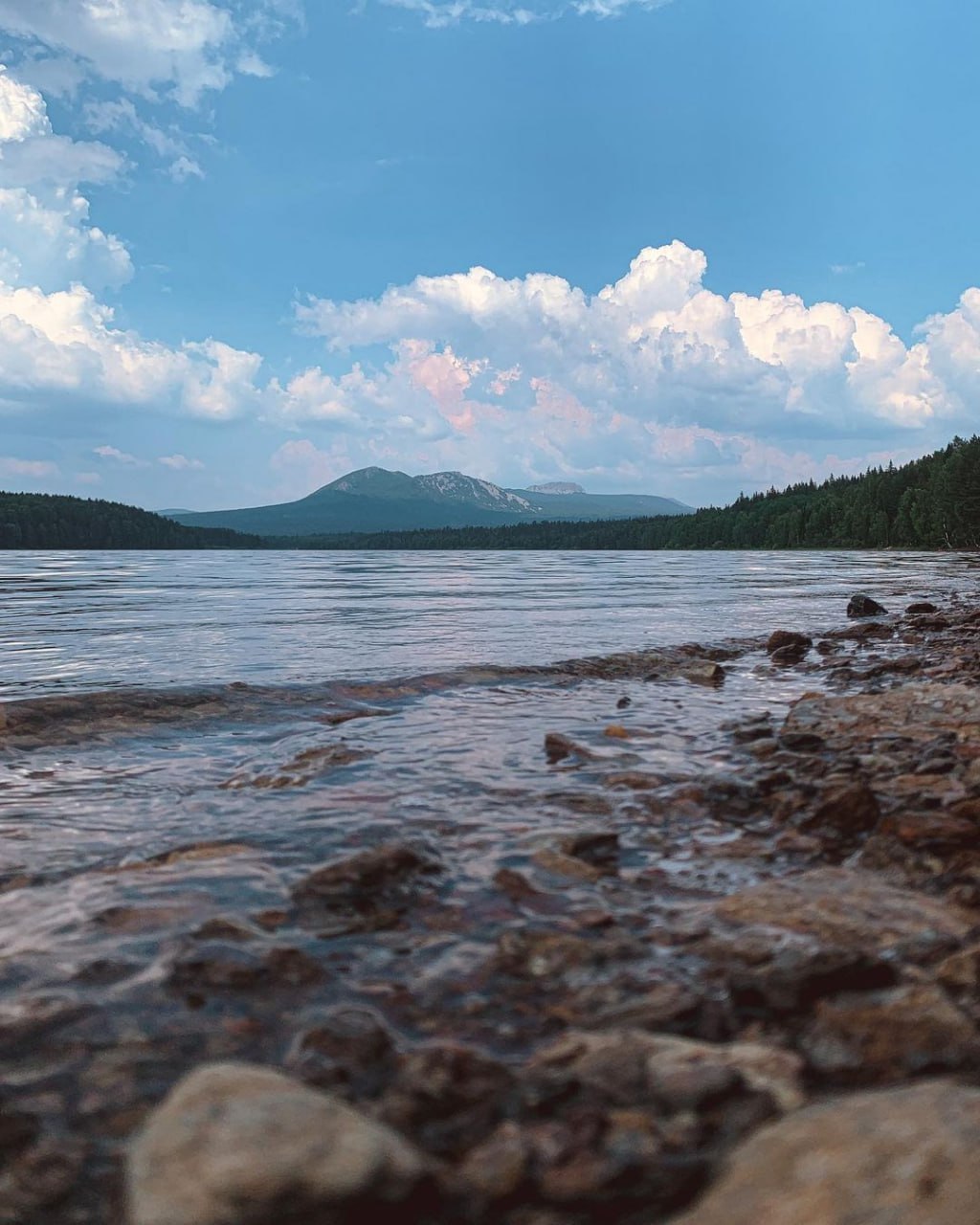 Большое Тесьминское водохранилище