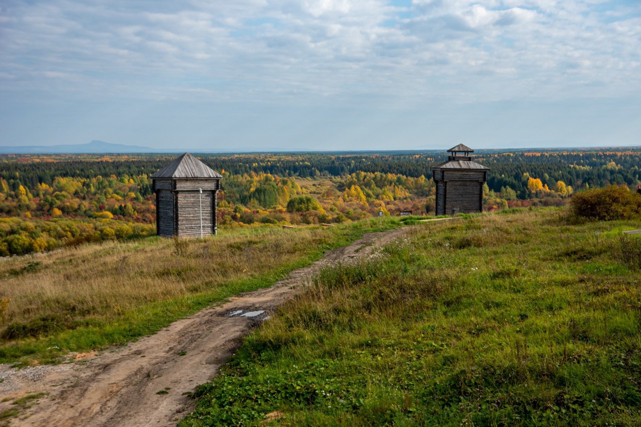 Башни Чердынского кремля