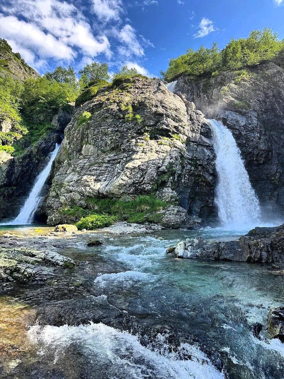 Санчарские водопады