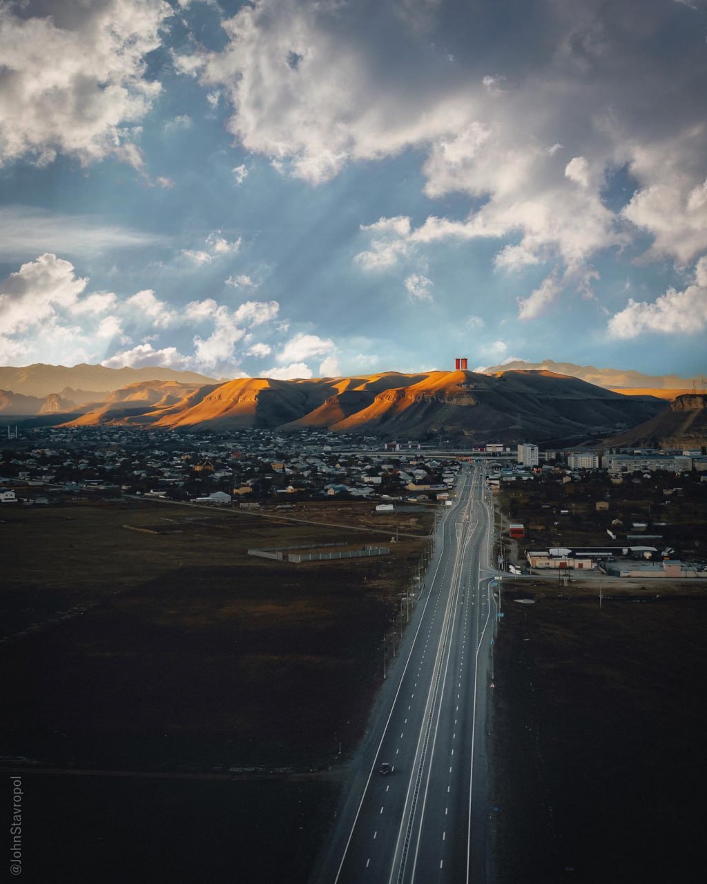 Городище над аулом Сары-Тюз