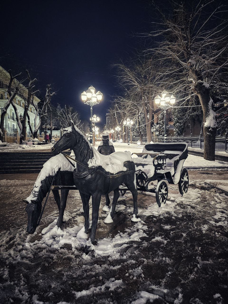 Скульптура Экипаж