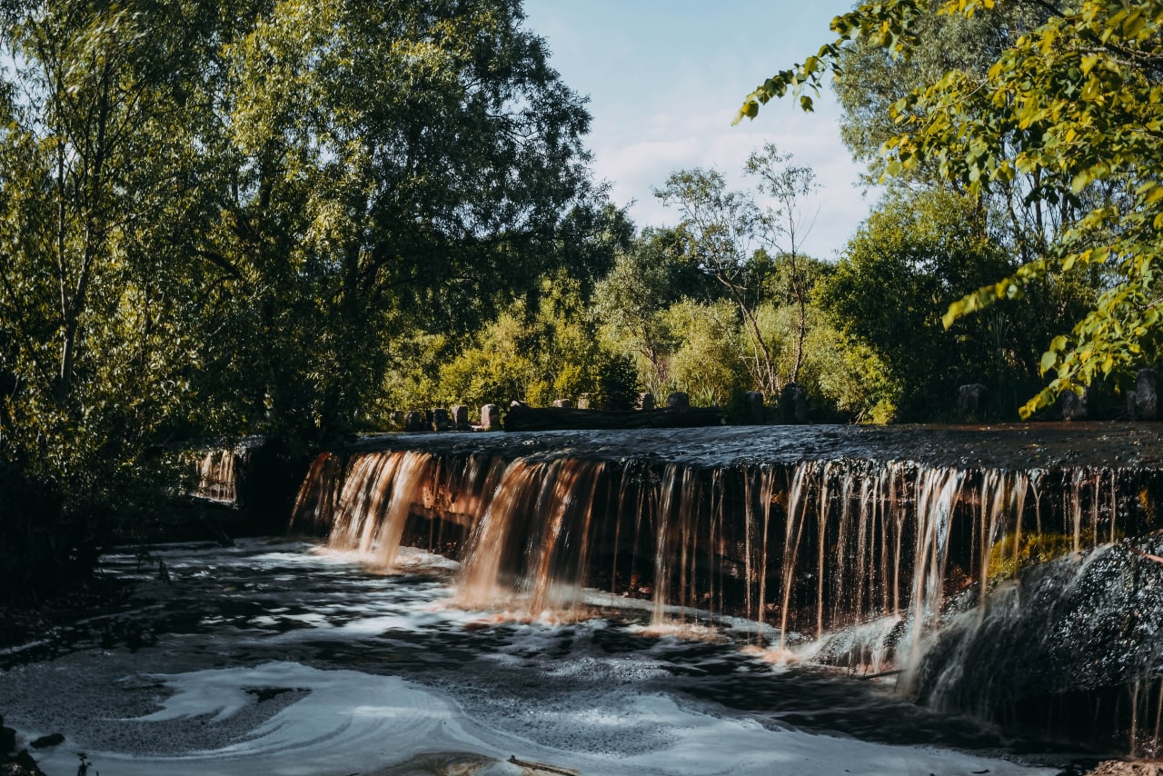 Карамельный водопад