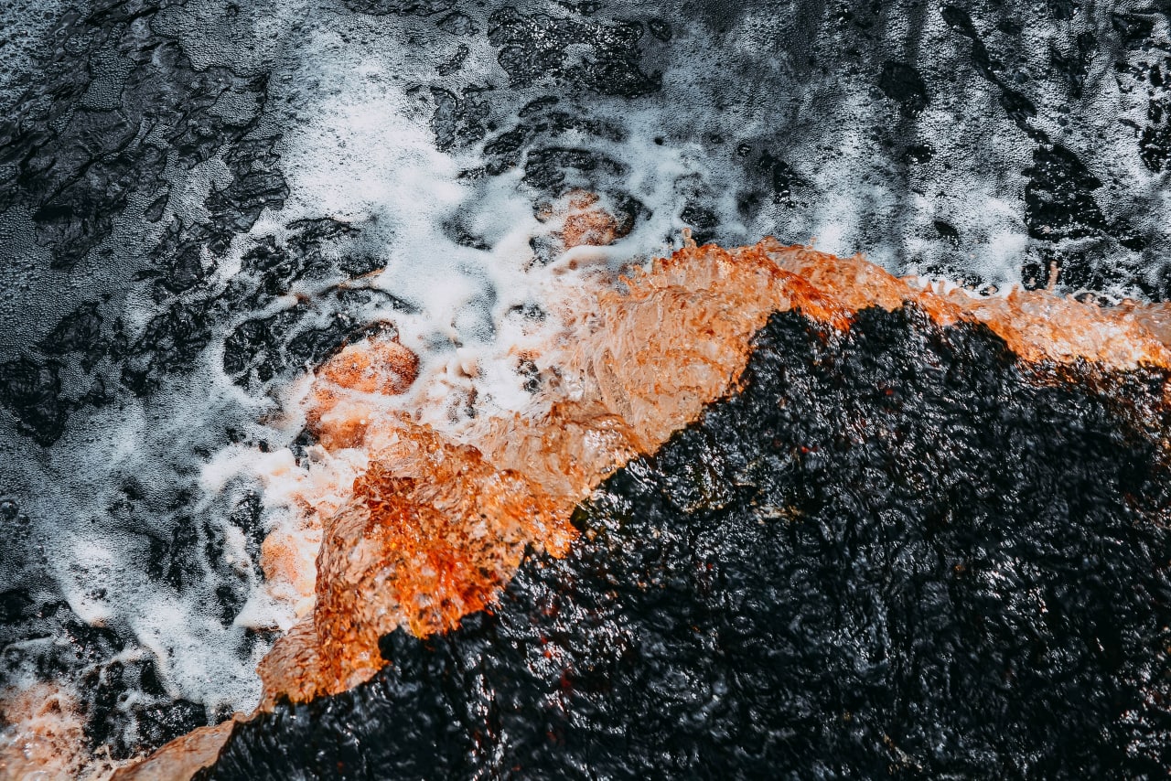 Карамельный водопад
