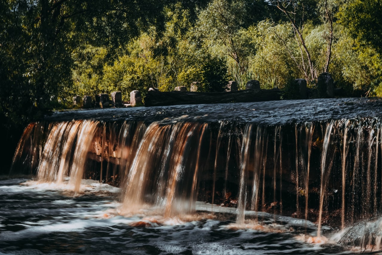 Карамельный водопад