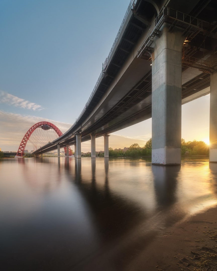 Живописный мост, Москва