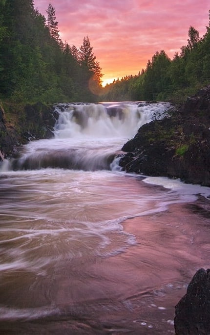 Водопад Кивач