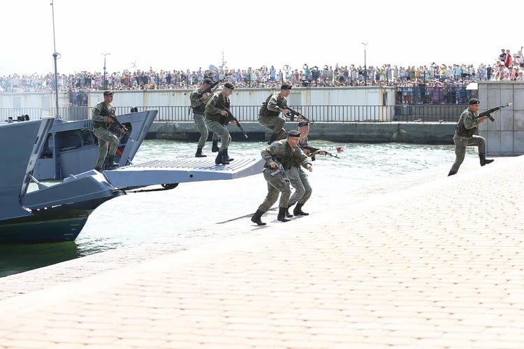 День ВМФ в Новороссийске