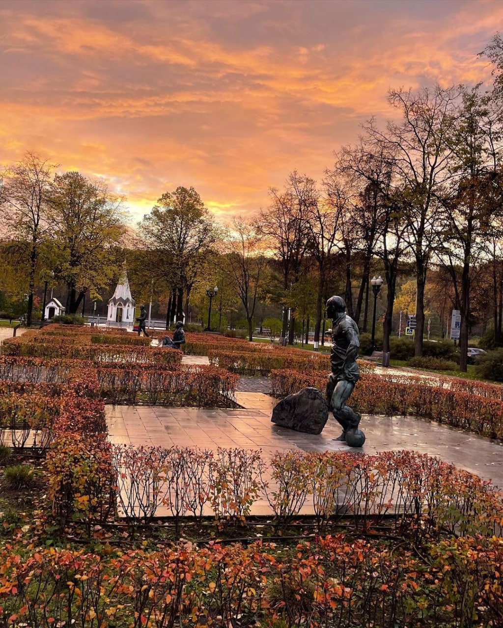 Аллея Славы в Лужниках