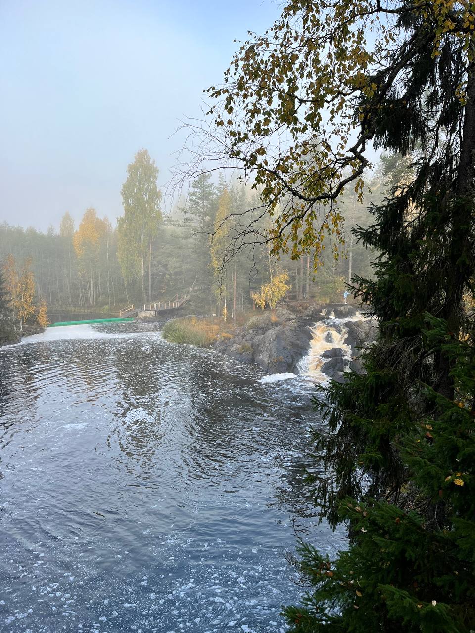 Рускеальские водопады