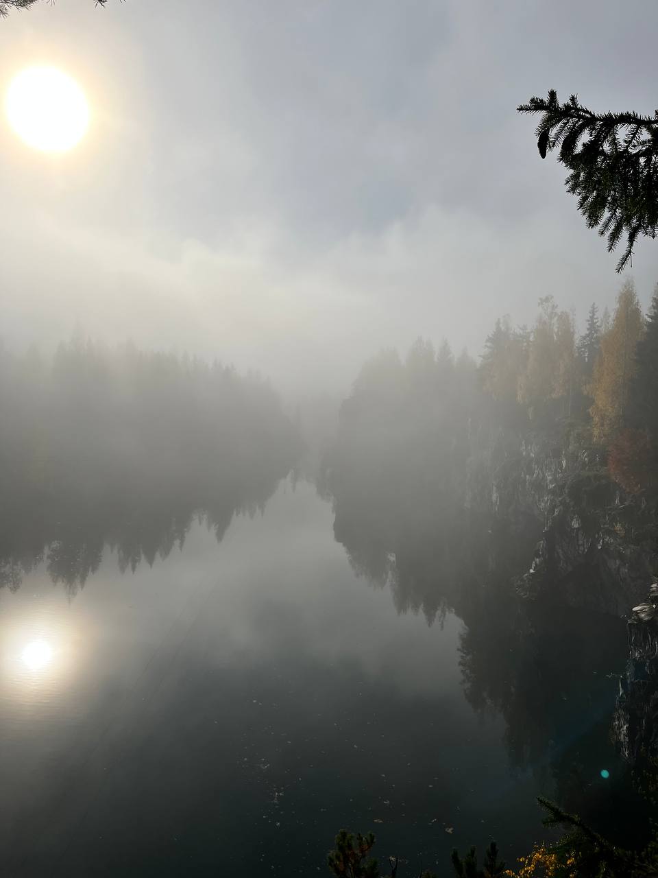Рускеальские водопады