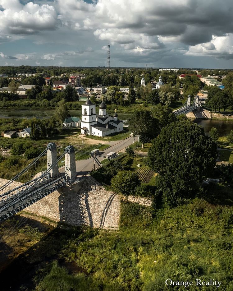 Крепостной остров, Псков