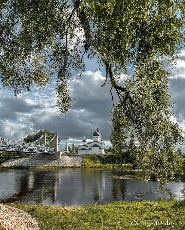 Крепостной остров, Псков