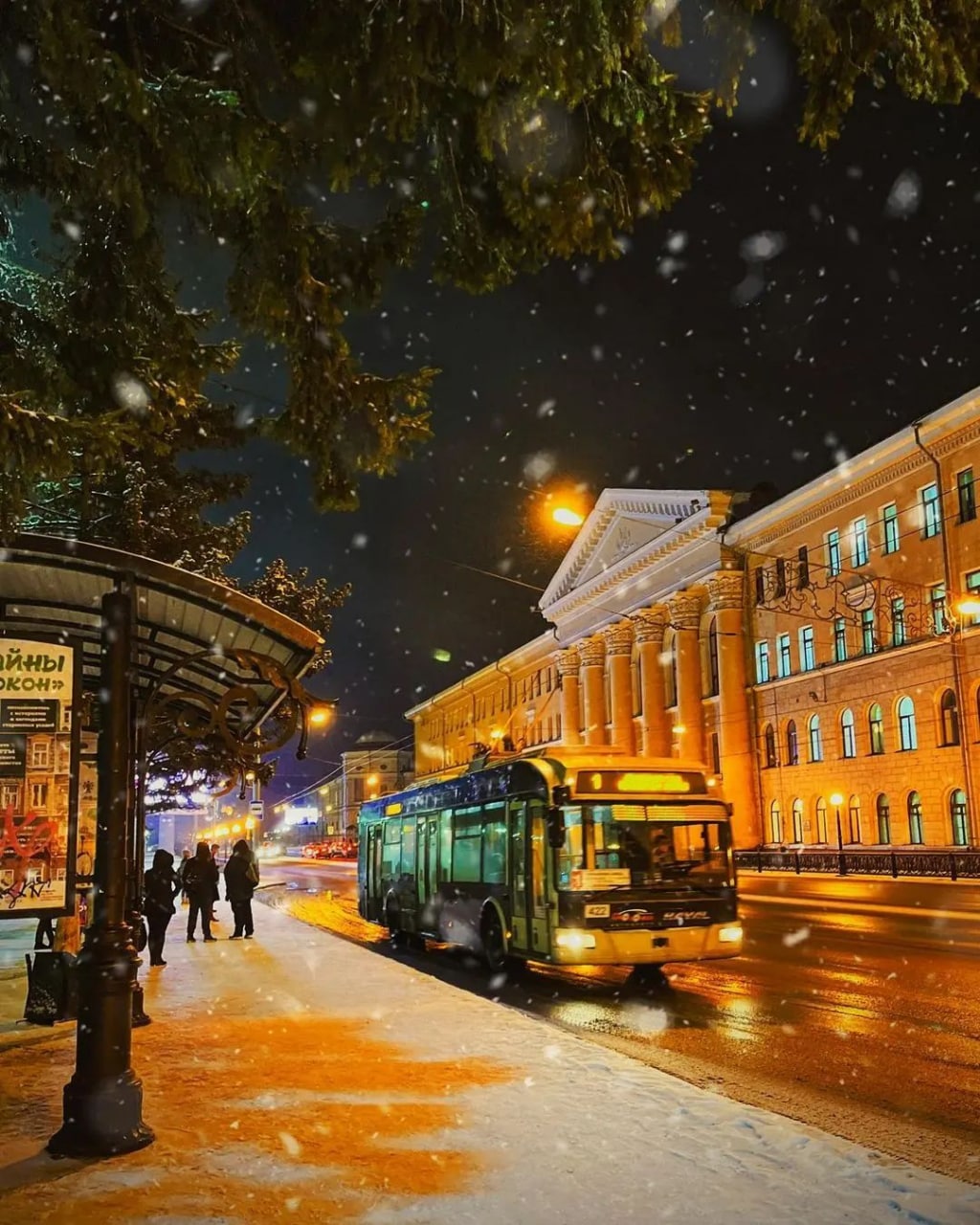 Зимний Томск