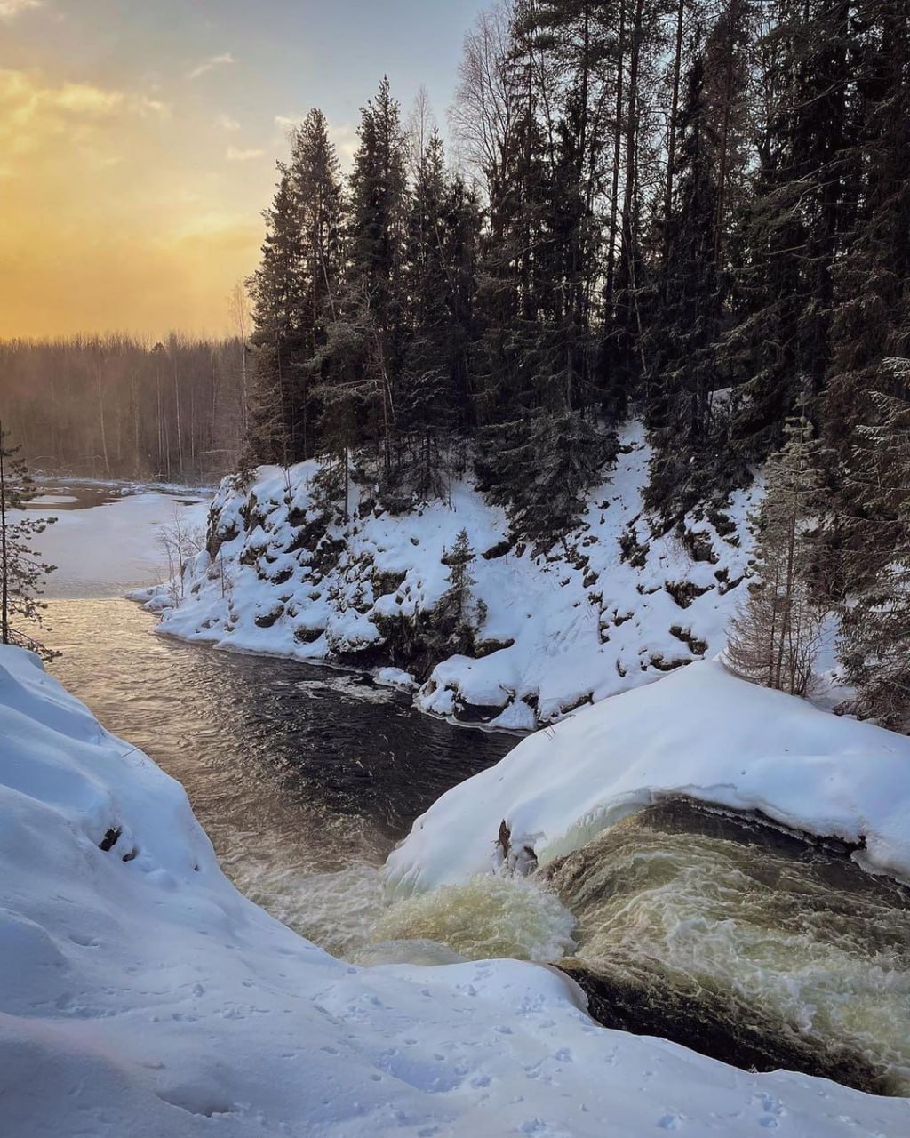 Водопад Кивач