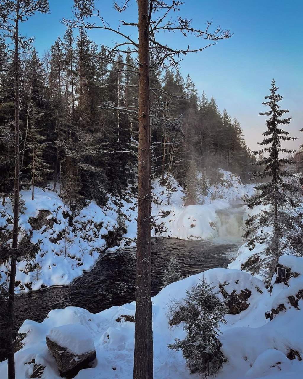 Водопад Кивач