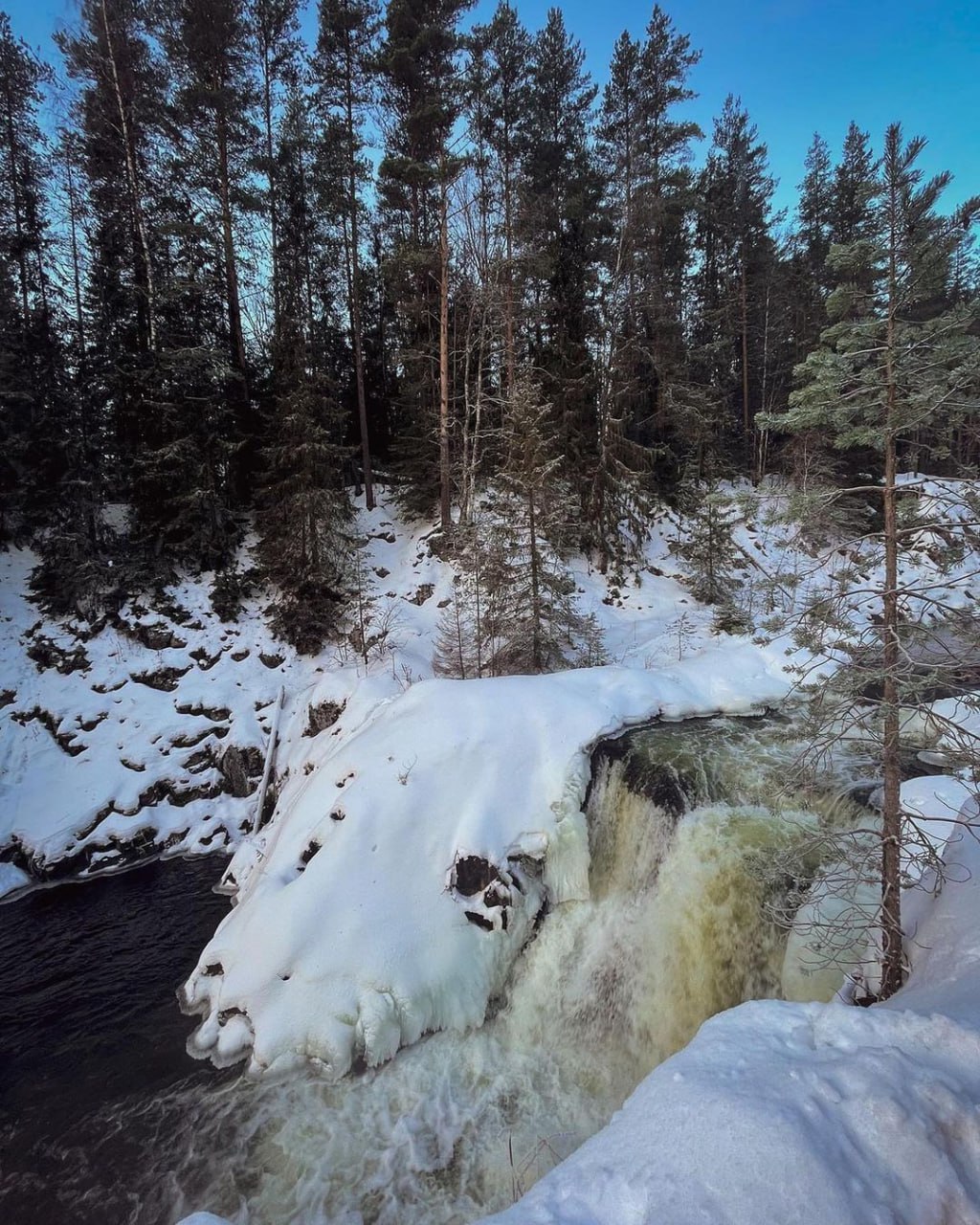 Водопад Кивач