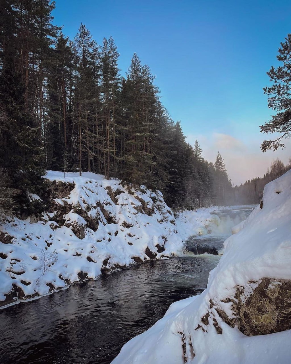 Водопад Кивач