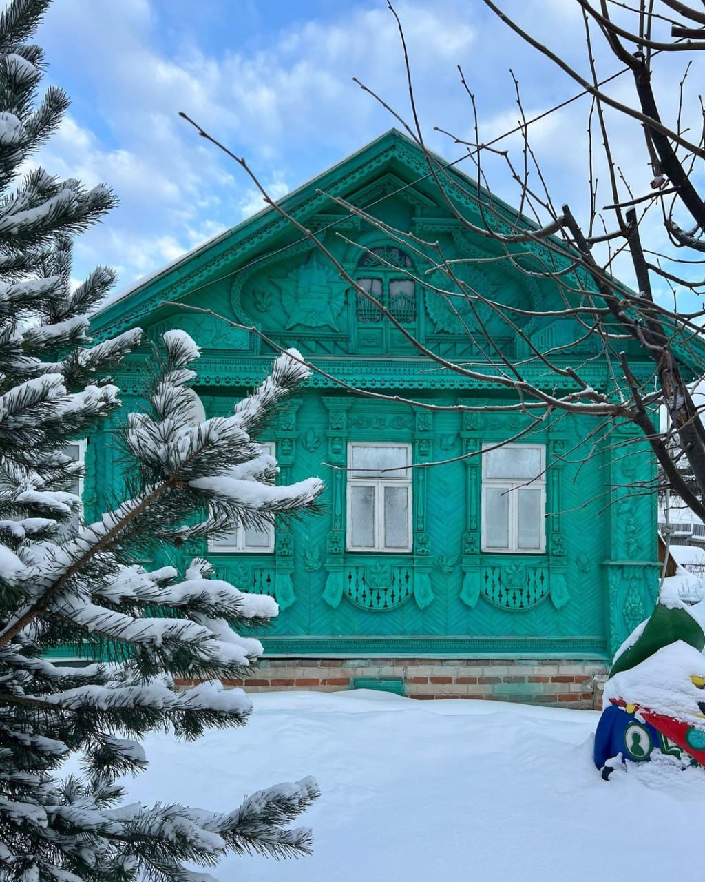 Домик в селе Лежнево