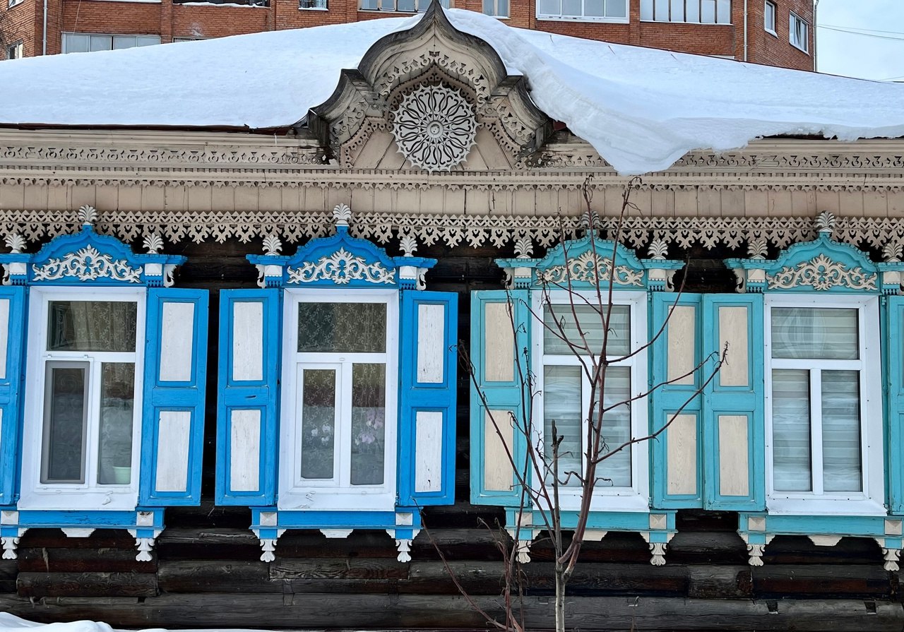 Деревянное кружево Томска