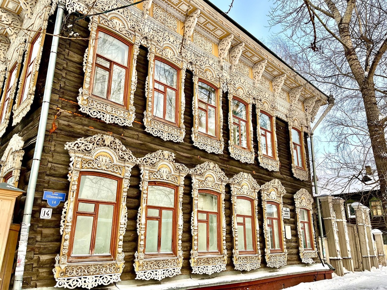 Деревянное кружево Томска