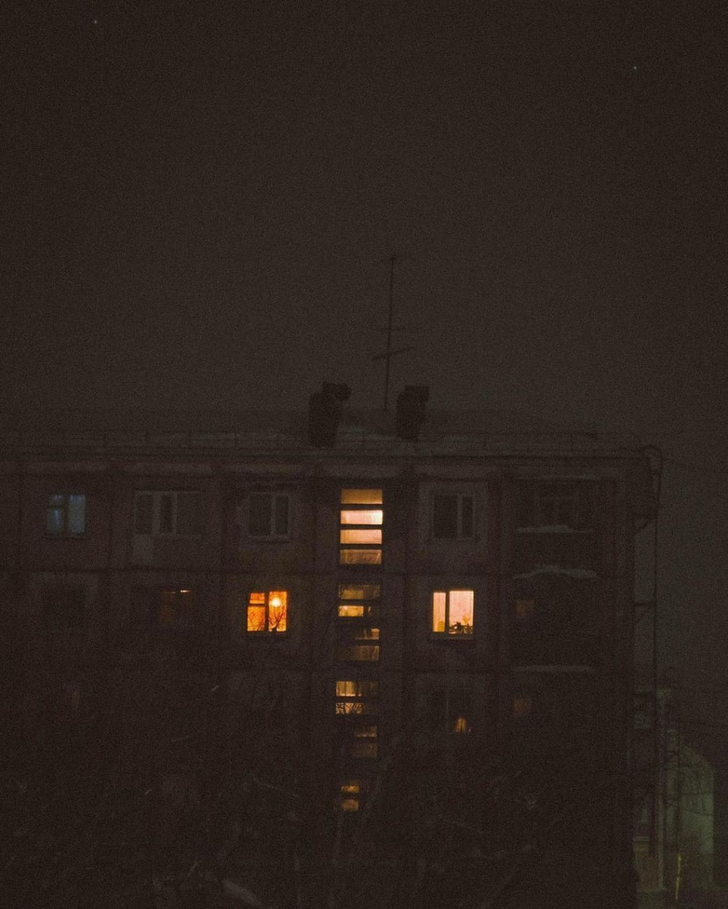 Вечерняя Воркута