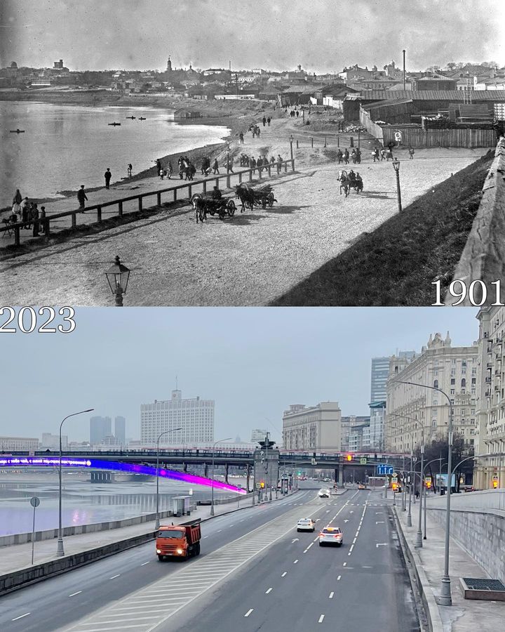 Левый берег Москвы-реки