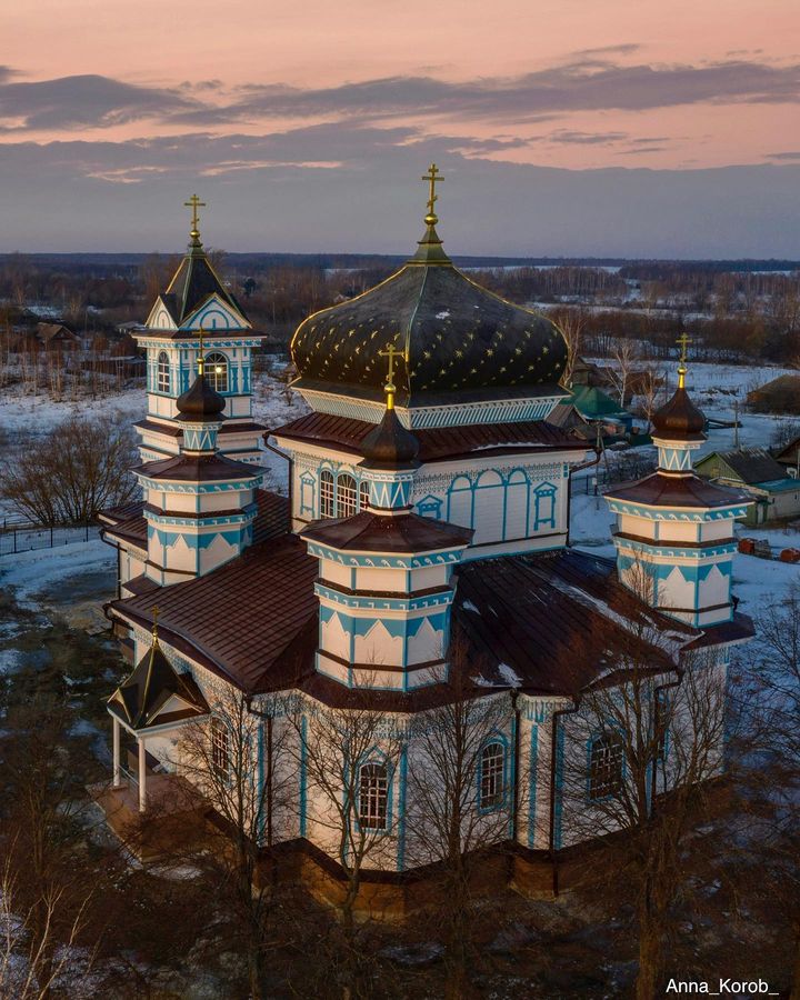 Кубоватый храм в Мордовии