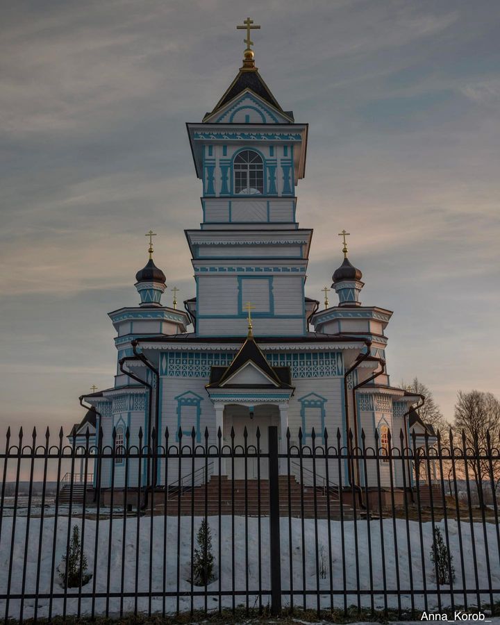 Кубоватый храм в Мордовии