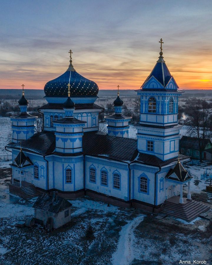 Кубоватый храм в Мордовии