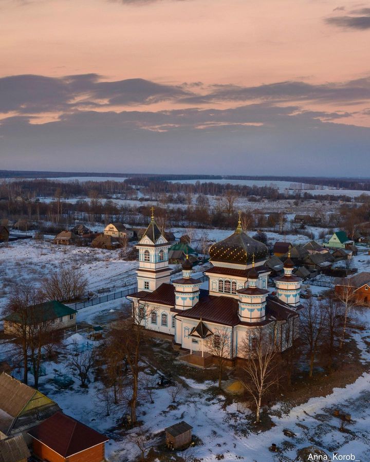 Кубоватый храм в Мордовии
