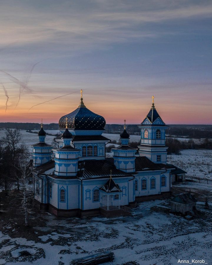 Кубоватый храм в Мордовии