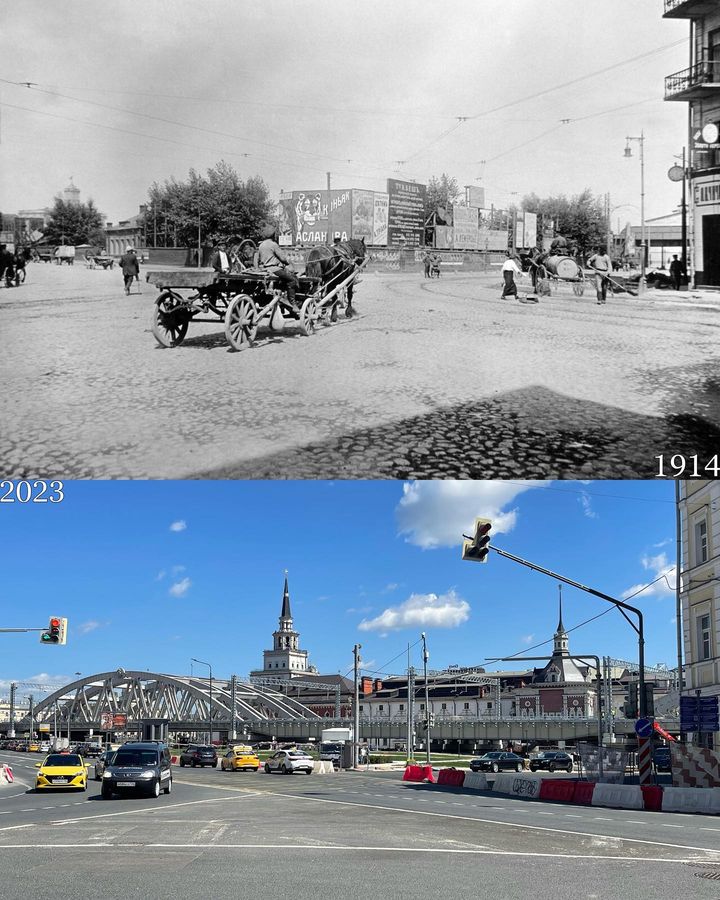 Угол Каланчевской и Южного переулка