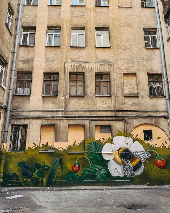 Двор-колодец в СПб