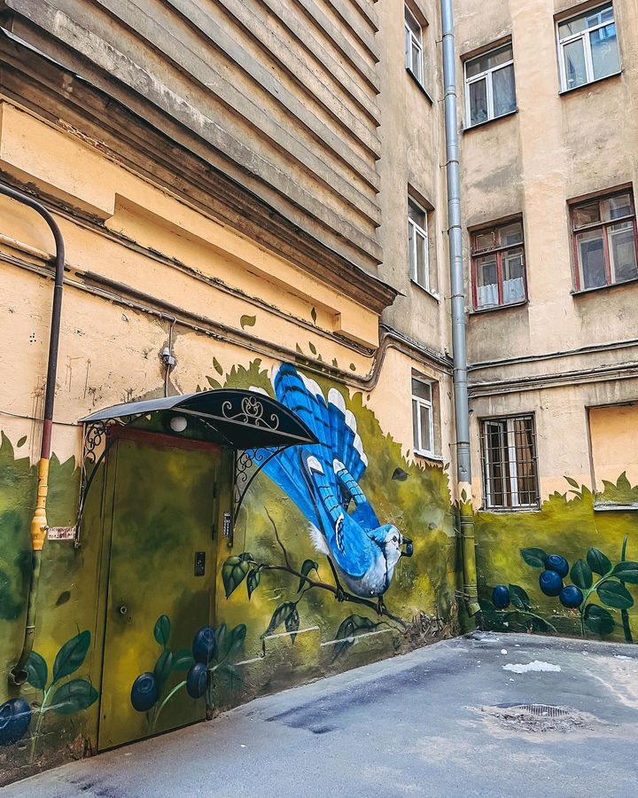 Двор-колодец в СПб