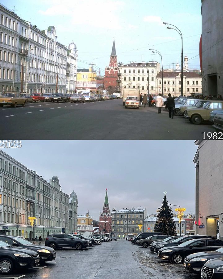 Москва: тогда и сейчас