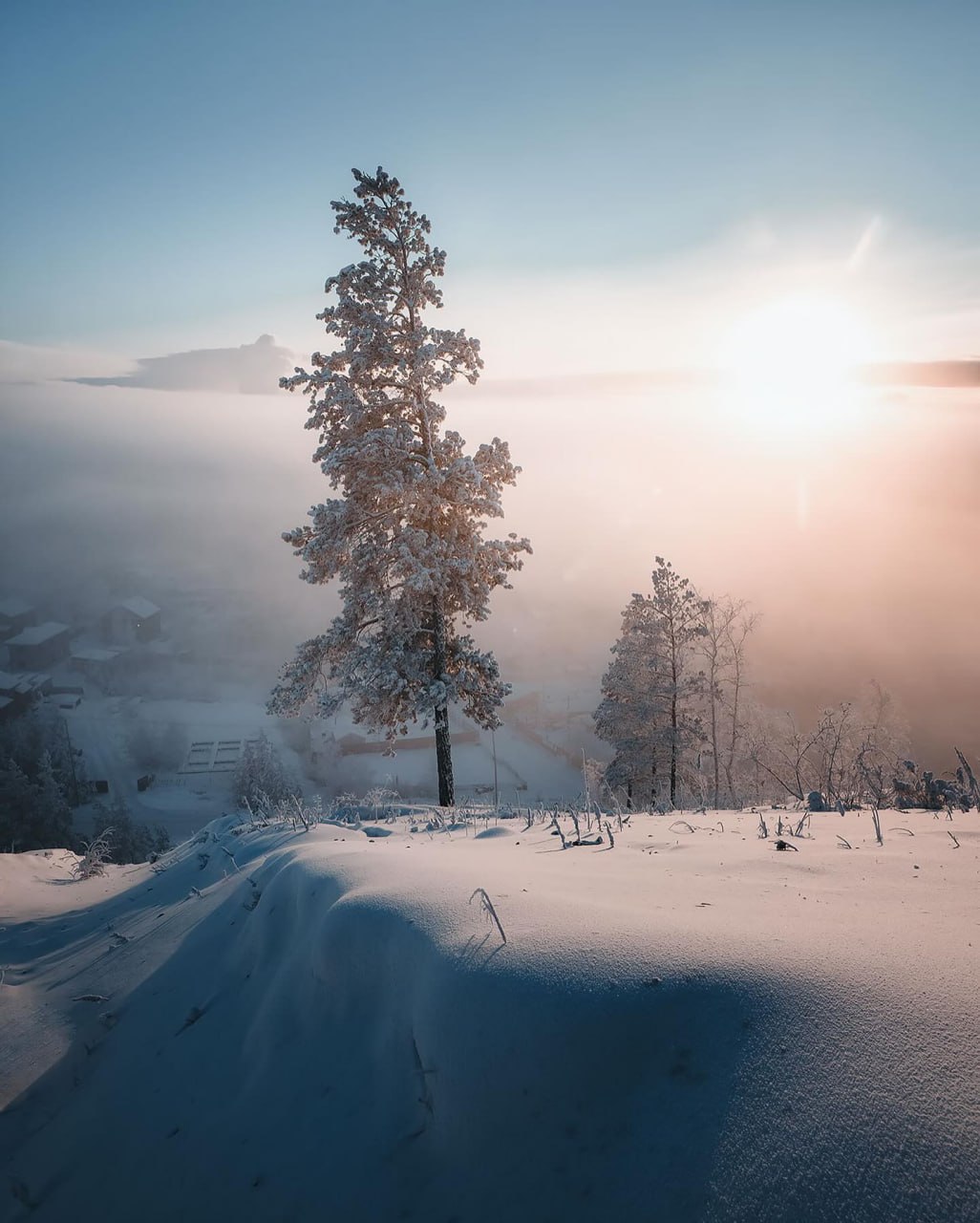 Якутск в тумане