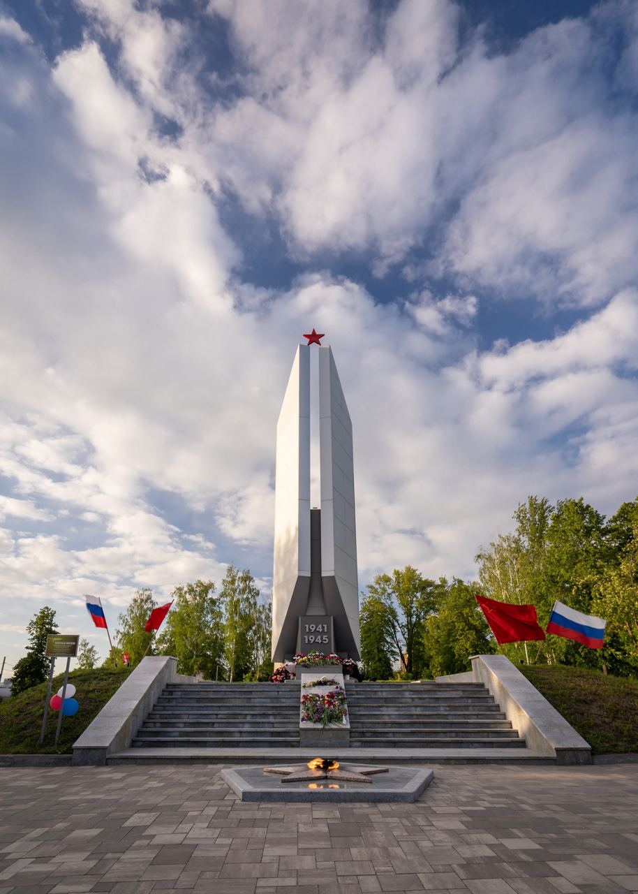 Сквер Победы в Задонске