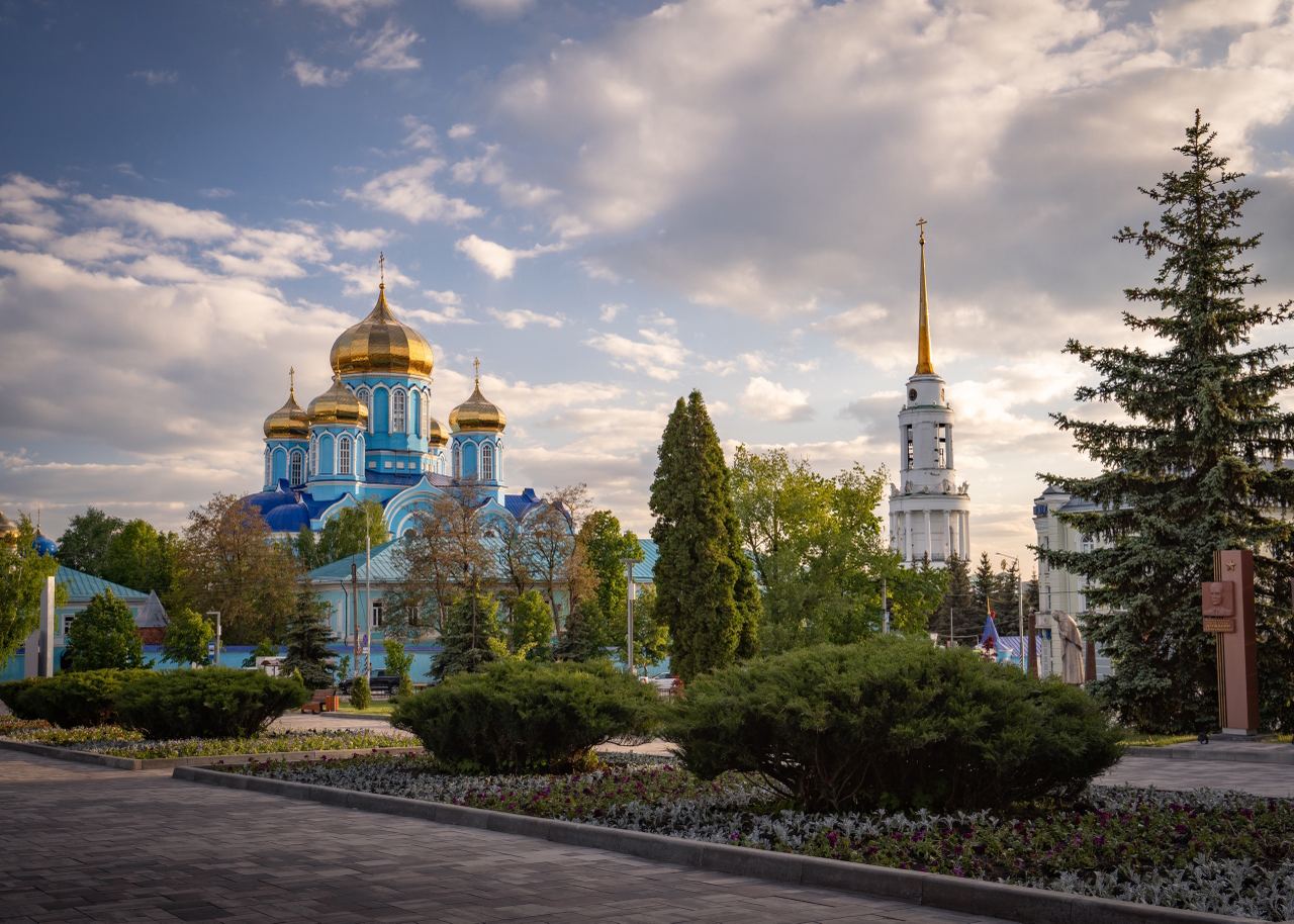 Сквер Победы в Задонске